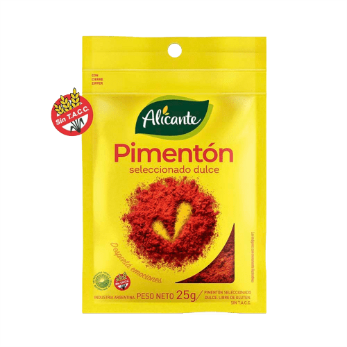 Pimentón seleccionado dulce - ALICANTE
